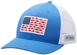 Columbia PFG Mesh Snap Back Fish Flag Ball Cap -Shimano Store columbia 183700 pfg mesh snap back fish flag ball cap 13470.1651234923