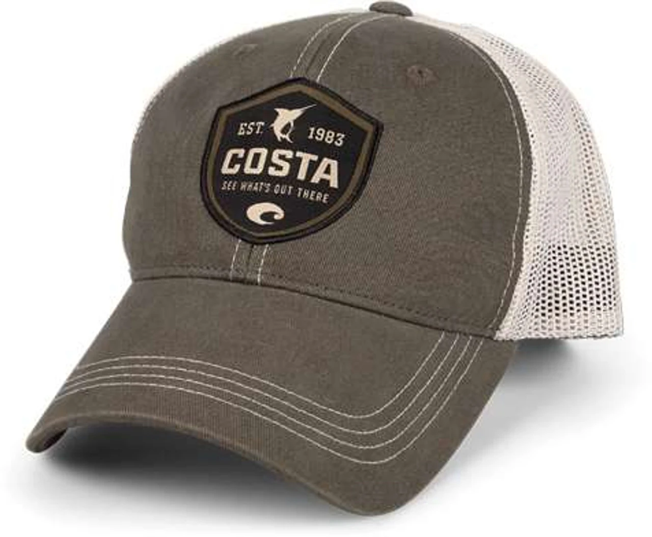 Costa Del Mar Shield Trucker Hat 3 Costa Del Mar Shield Trucker Hat