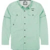 Jetty Bowline Long Sleeve Guide Shirt - Mint - Large -Shimano Store jetty bowline guide shirt mint l 45062.1651415538