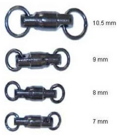 Shimano Store -Shimano Store quick rig sea buoy pro dwe 640 aussie ball bearing swivel 105mm black 4 pack 09370.1650816884