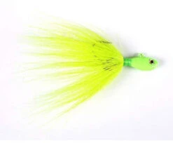 S & S Bucktails Rattletail 1/2oz Jig Lure 20-Red/Pearl