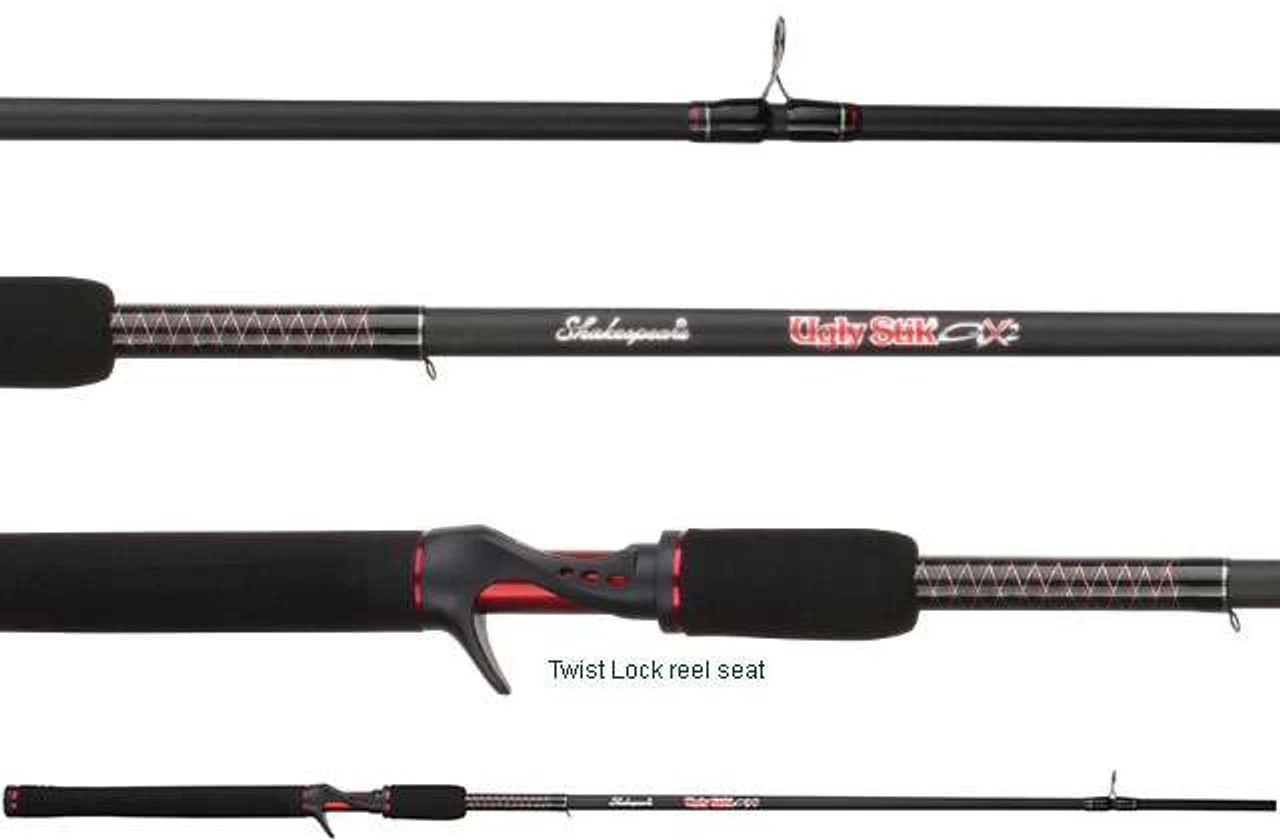 Shakespeare Ugly Stik GX2 Casting Rods 4 Shakespeare Ugly Stik GX2 Casting Rods - Image 2
