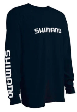 Shimano Logo Cotton Long Sleeve T-Shirts -Shimano Store shimano logo cotton long sleeve t shirts 18403.1651243776