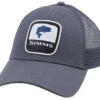 Simms PG-12212 Bass Patch Trucker Hat - Anvil -Shimano Store simms 12212 025 00 bass patch trucker 82121.1651149555.386.513
