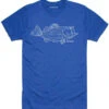 Simms Bass Line T-Shirt - Royal Heather - Large -Shimano Store simms bass line t shirt royal heather l 71191.1665206750.386.513