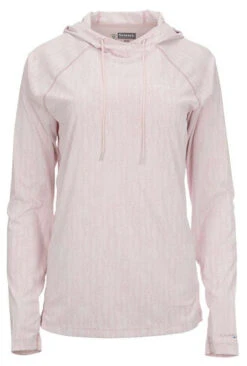 Simms Womens Bugstopper Solarflex Hoody - Lily Pad Cloud Pink
